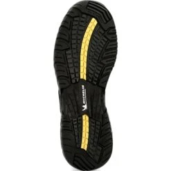 Michelin Men's HydroEdge 6" Alloy Toe WP Metguard Work Boot- Black- MIC0005 -Boot Shop MIC0005 outsole