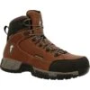 Michelin Men's HydroEdge 6" Alloy Toe WP PR Work Boot - Brown- MIC0006 -Boot Shop MIC0006