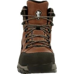 Michelin Men's HydroEdge 6" Alloy Toe WP PR Work Boot - Brown- MIC0006 -Boot Shop MIC0006 front