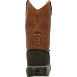 Michelin Men's HydroEdge 11" Alloy Toe WP Metguard Work Boot- Black- MIC0007 -Boot Shop MIC0007 back