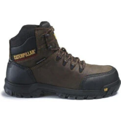 CAT Men's Resorption WP Comp Toe Work Boot - Black - P90977 -Boot Shop P90977 1
