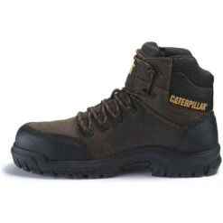 CAT Men's Resorption WP Comp Toe Work Boot - Black - P90977 -Boot Shop P90977 3