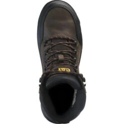 CAT Men's Resorption WP Comp Toe Work Boot - Black - P90977 -Boot Shop P90977 6