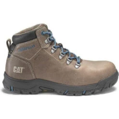 CAT Womens Mae Steel Toe Waterproof Work Shoe - Brown - P91012 -Boot Shop P91012 2