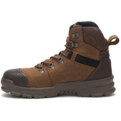 CAT Men's Accomplice X Steel Toe WP Work Boot - Brown - P91331 -Boot Shop P91331 3
