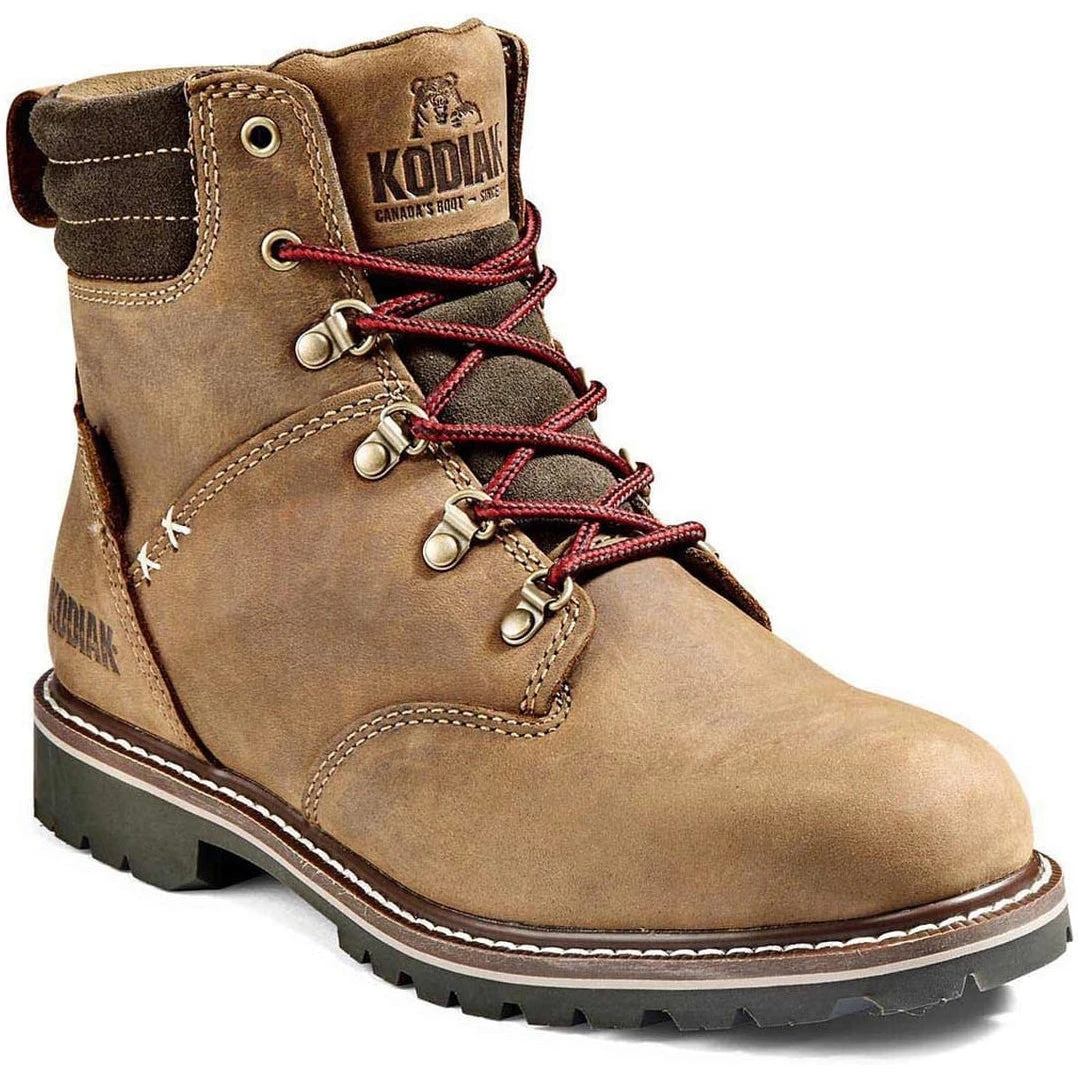 Kodiak Women's Bralorne 6" WP Slip Resist Safety Work Boot -Brown- 4TDSBN 3 Kodiak Women's Bralorne 6" WP Slip Resist Safety Work Boot -Brown- 4TDSBN