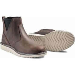 Kodiak Women's Whitton Soft Toe Chelsea Safety Work Boot -Brown- 4THMDB -Boot Shop PS KD 4THMDB P