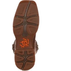 Durango Women's Lady Rebel 10" Steel Toe Western Boot - Brown - RD3315 -Boot Shop RD3315 outsole