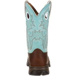 Durango Women's Lady Rebel Square Toe Western Boot - Brown - RD3471 -Boot Shop RD3471 back