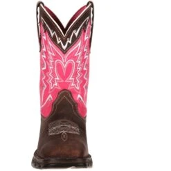 Durango Women's Benefiting Stefanie Spielman Square Toe Western Boot 11 Durango Women's Benefiting Stefanie Spielman Square Toe Western Boot -Boot Shop RD3557 front