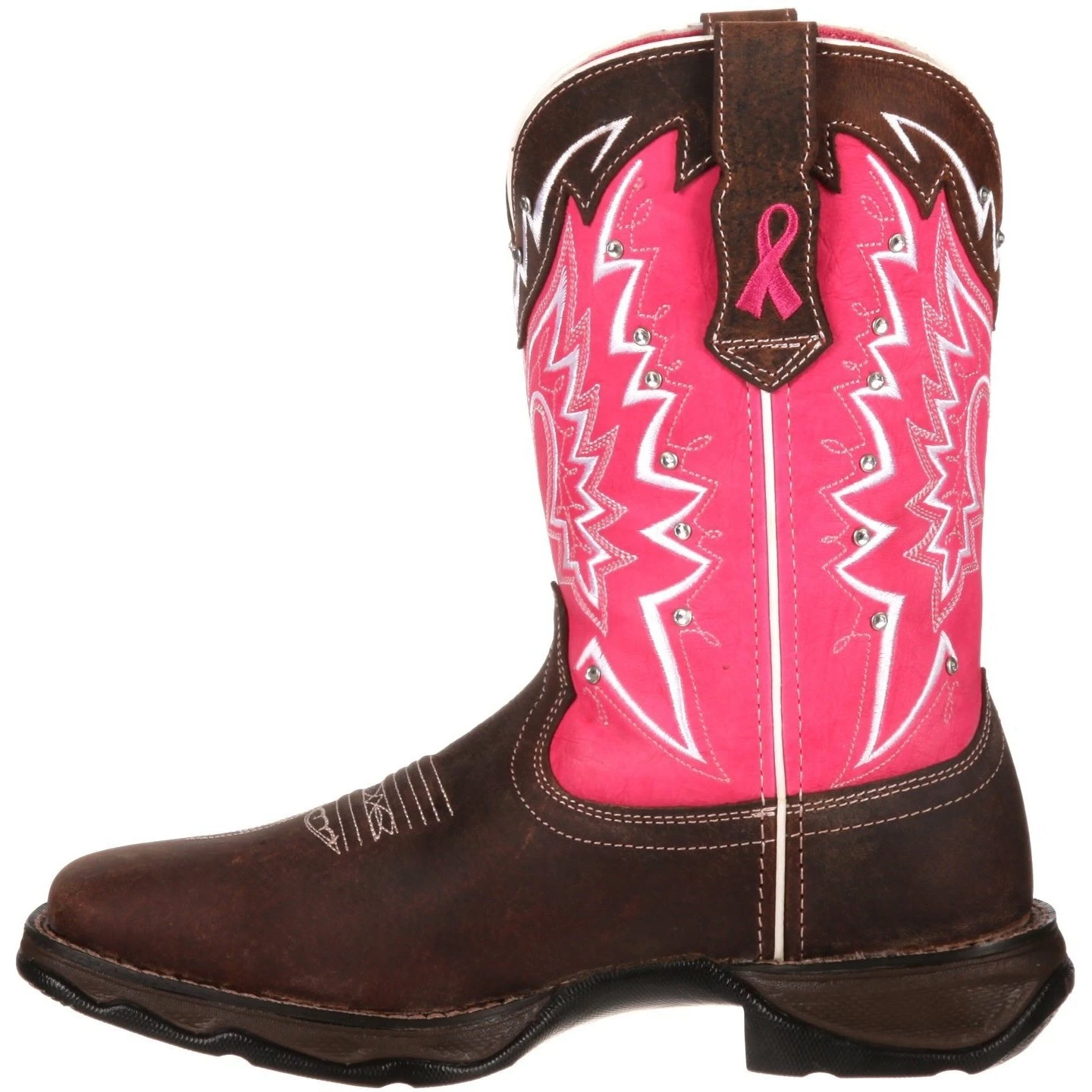 Durango Women's Benefiting Stefanie Spielman Square Toe Western Boot 5 Durango Women's Benefiting Stefanie Spielman Square Toe Western Boot - Image 3