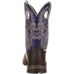 Durango Women's Lady Rebel 10" Square Toe Western Boot- Brown - RD3576 -Boot Shop RD3576 back