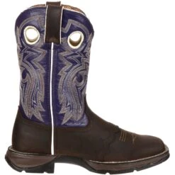 Durango Women's Lady Rebel 10" Square Toe Western Boot- Brown - RD3576 -Boot Shop RD3576 profile