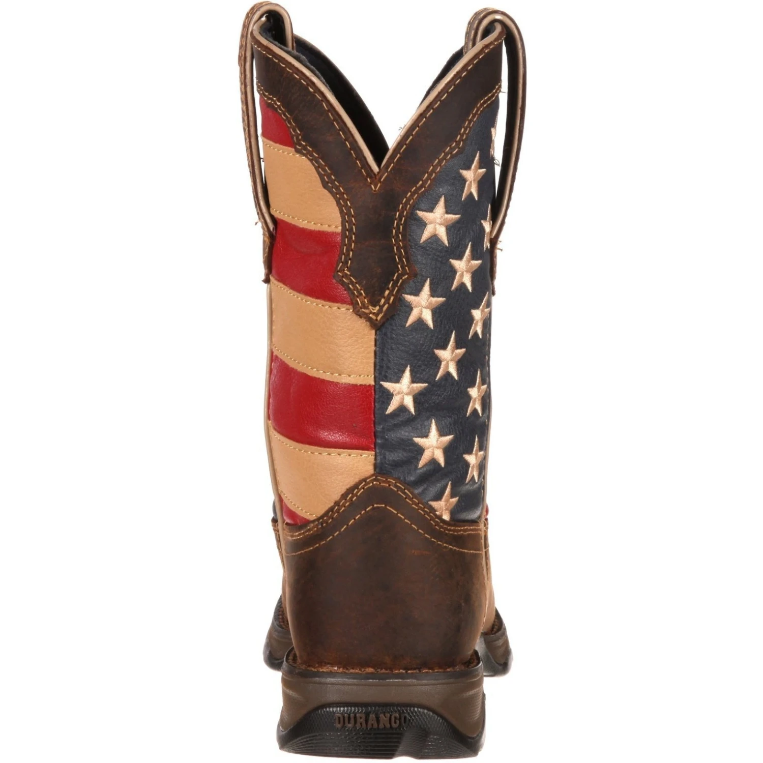 Durango Women's Lady Rebel Patriotic 10" Square Toe Western Flag Boot RD4414 6 Durango Women's Lady Rebel Patriotic 10" Square Toe Western Flag Boot RD4414 - Image 4