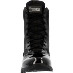 Rocky Men's Cadet 8" Side Zip Public Service Duty Boot -Black- RKD0103 -Boot Shop RKD0103 3 LARGE 20a156b2 f940 4045 837d a46e0d3afc85