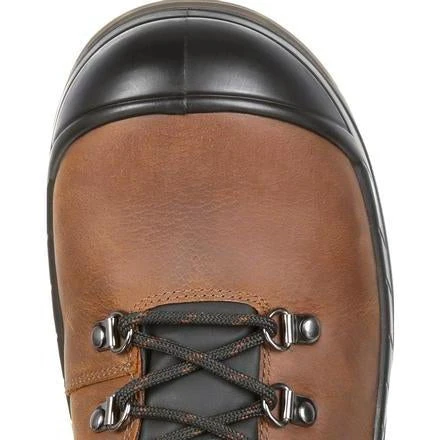 Rocky Men's Worksmart 6" Comp Toe Metguard WP Work Boot Brown RKK0266 8 Rocky Men's Worksmart 6" Comp Toe Metguard WP Work Boot Brown RKK0266 - Image 6