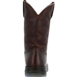 Rocky Men's Forge Wellington 11" WP Comp Toe Work Boot -Brown- RKK0389 -Boot Shop RKK0389 4 LARGE cdc4a8c3 bf27 4116 b286 2ee44447673b