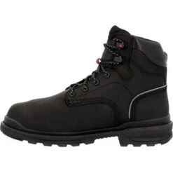Rocky Men's Rams Horn 9" WP Comp Toe Met Guard Work Boot -Black- RKK0393 -Boot Shop RKK0393 5 LARGE 0c2030b9 2371 4a24 b024 2a7bd5a0112b