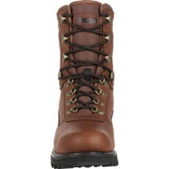 Rocky Men's Ranger 8" Waterproof Hunt Boot - Brown - RKS0437 -Boot Shop RKS0437 4