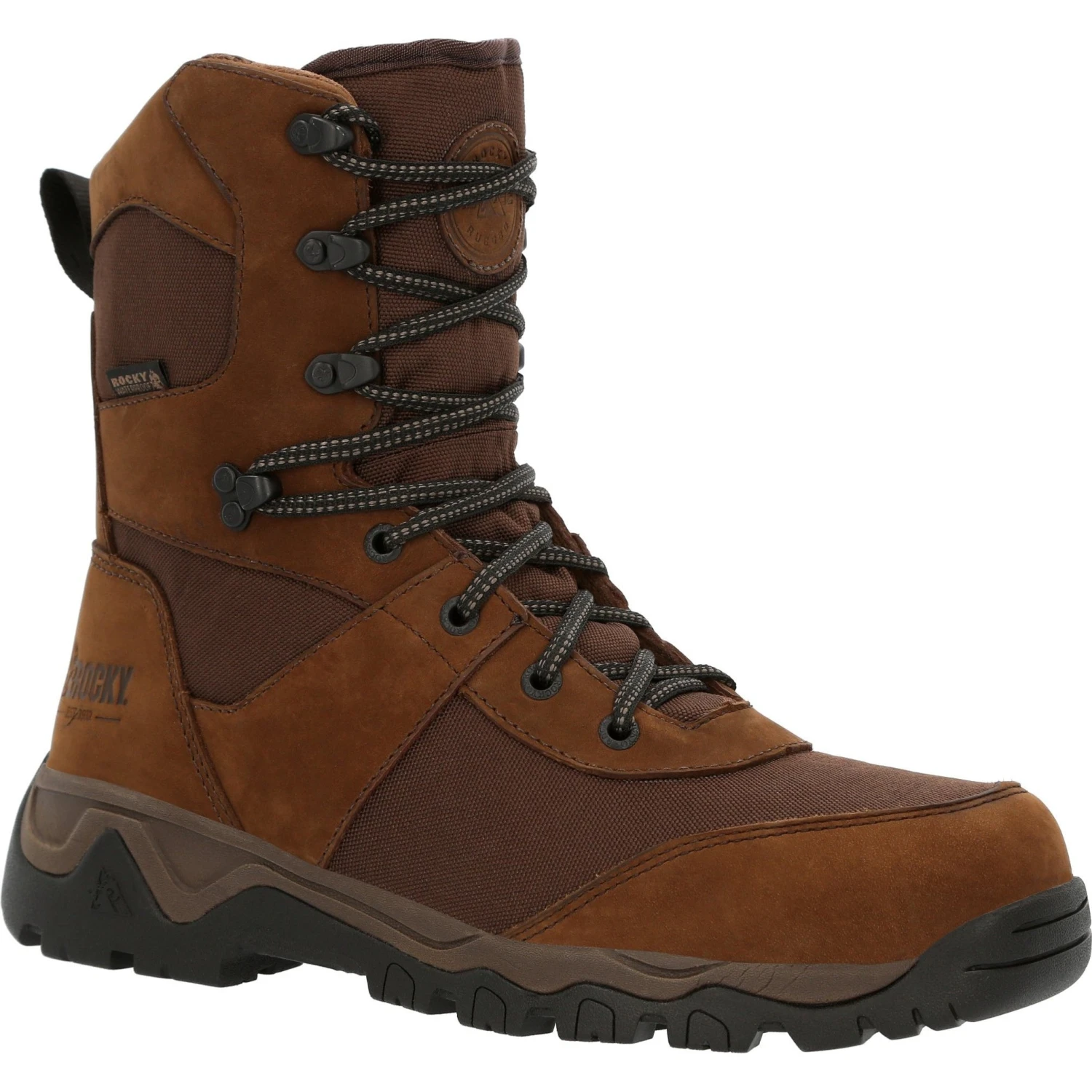 Rocky Men's Red Mountain 8" WP 400G Ins Hunting Boot - Brown - RKS0546 3 Rocky Men's Red Mountain 8" WP 400G Ins Hunting Boot - Brown - RKS0546