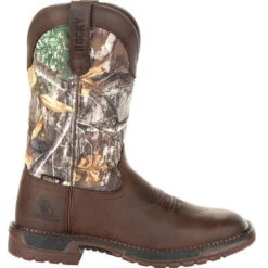Rocky Men's Original Ride FLX 12" WP Western Boot - Camo - RKW0253 -Boot Shop RKW0253 3