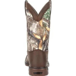 Rocky Men's Original Ride FLX 12" WP Western Boot - Camo - RKW0253 -Boot Shop RKW0253 5