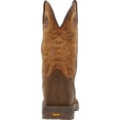 Rocky Men's Legacy 32 11" Square Toe WP Western Boot - Brown - RKW0355 -Boot Shop RKW0355 back
