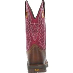 Rocky Women's Legacy 32 11" Square Toe Western Boot - Brown - RKW0357 -Boot Shop RKW0357 back