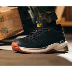 Cat Men's Streamline 2.0 Composite Toe Work Shoe -Black- P91345 -Boot Shop Streamline 1