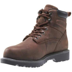 Wolverine Women's Floorhand Steel Toe WP Work Boot - Brown - W10696 -Boot Shop WBSM W10633 101215 F16 135