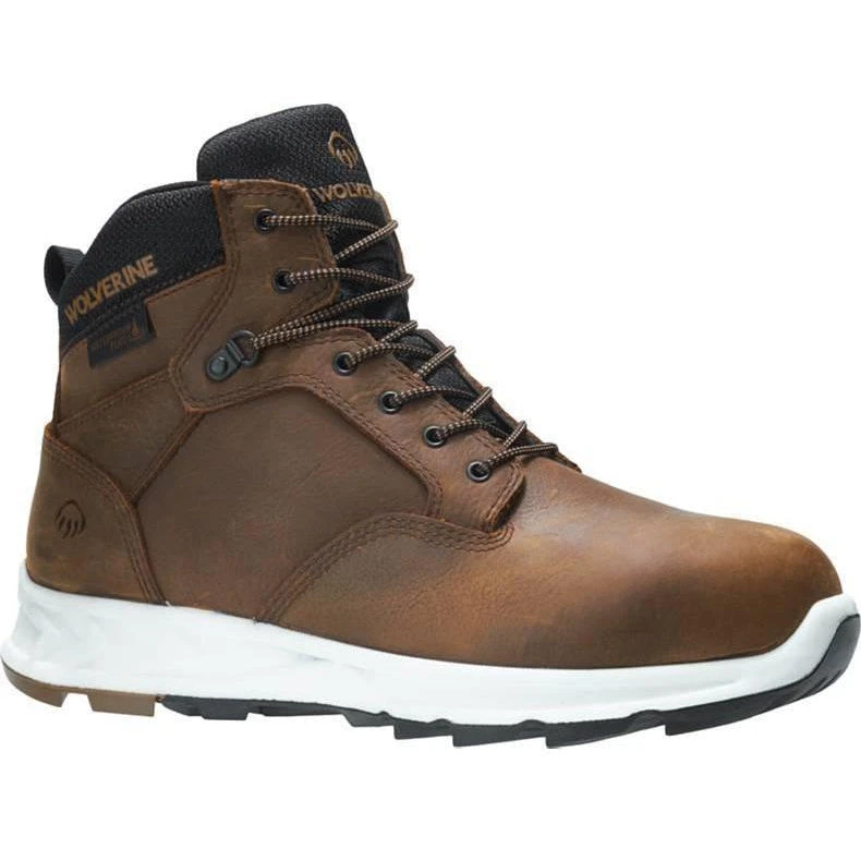 Wolverine Men's Shiftplus Work LX Alloy Toe WP Wedge Work Boot Brown W201156 5 Wolverine Men's Shiftplus Work LX Alloy Toe WP Wedge Work Boot Brown W201156 - Image 3