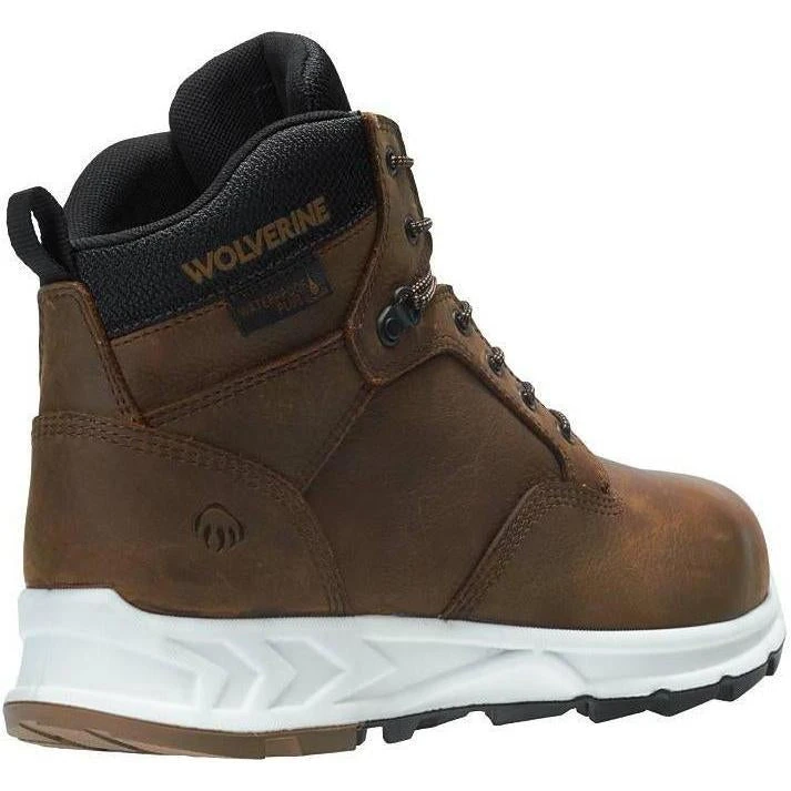 Wolverine Men's Shiftplus Work LX Alloy Toe WP Wedge Work Boot Brown W201156 11 Wolverine Men's Shiftplus Work LX Alloy Toe WP Wedge Work Boot Brown W201156 - Image 9