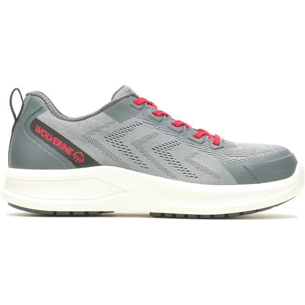 Wolverine Men's Bolt Durashocks Knit Carbonmax Work Shoe -Grey- W231002 4 Wolverine Men's Bolt Durashocks Knit Carbonmax Work Shoe -Grey- W231002 - Image 2
