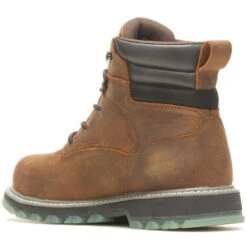 Wolverine Men's Floorhand Lx 6" Steel Toe WP Work Boot -Brown- W231016 -Boot Shop WBSM W231016 050222 S23 225