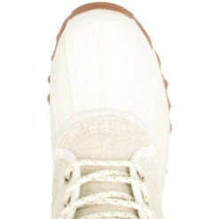 Wolverine Women's Torrent Wool Duck Boot Ivory Wool W880346 -Boot Shop WBSW W880346 090921 F21 TOP