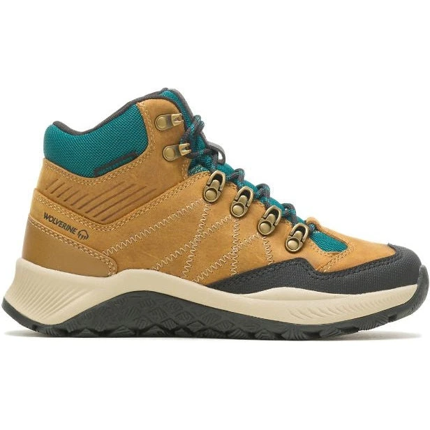 Wolverine Women's Luton Mid WP Outdoor Hiker Boot -Gold- W880386 4 Wolverine Women's Luton Mid WP Outdoor Hiker Boot -Gold- W880386 - Image 2