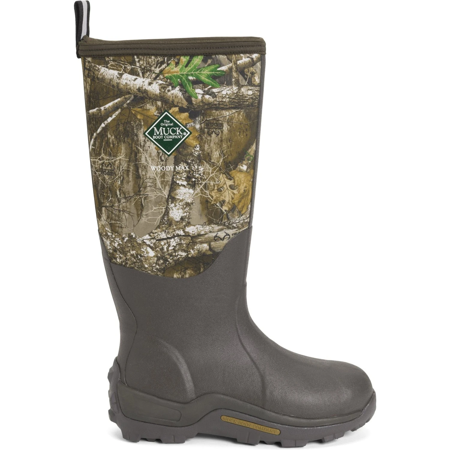 Muck Men's Woody Max WP Rubber Hunt Boot - Brown/Realtree Edge - WDM-RTE 4 Muck Men's Woody Max WP Rubber Hunt Boot - Brown/Realtree Edge - WDM-RTE - Image 2