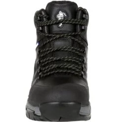 Michelin Men's HydroEdge 6" Steel Toe WP PR Work Boot - Black - XHY866 -Boot Shop XHY866 front