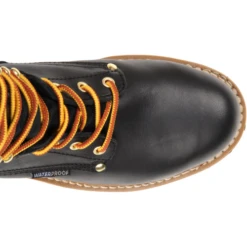 Carolina Men's Elm 8" Steel Toe WP Logger Work Boot - Black - CA9823 -Boot Shop carolina mens elm 8 steel toe wp logger work boot black ca9823 6