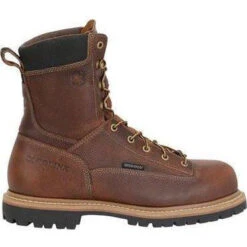Carolina Men's Grind 8" WP Comp Toe Work Boot - Brown - CA5529 -Boot Shop carolina mens grind 8 wp comp toe work boot brown ca5529 4