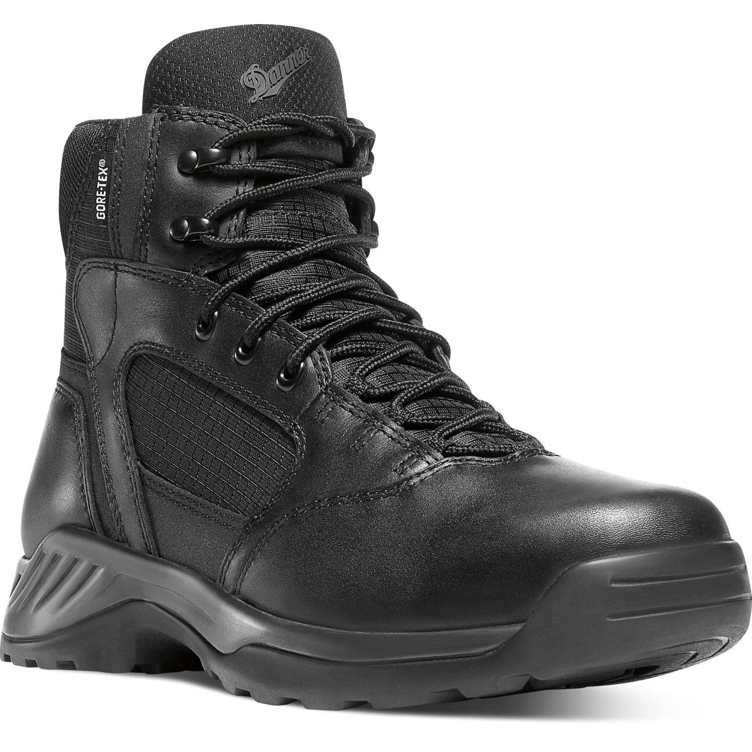 Danner Men's Kinetic 6" Side Zip Waterproof Duty Boot - Black - 28017 3 Danner Men's Kinetic 6" Side Zip Waterproof Duty Boot - Black - 28017