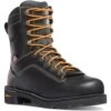Danner Men's Quarry USA Made 8" Soft Toe WP Work Boot - Black - 17309 -Boot Shop danner mens quarry usa made 8 soft toe wp work boot black 17309
