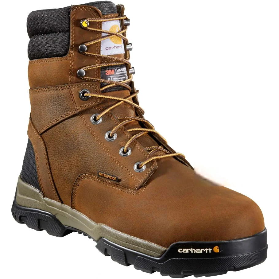 Carhartt Men's Ground Force 8" Soft Toe WP 600G Ins Work Boot- CME8047 3 Carhartt Men's Ground Force 8" Soft Toe WP 600G Ins Work Boot- CME8047