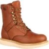 Georgia Men's 8" Wedge Steel Toe Work Boot - Brown - G8342 -Boot Shop georgia mens 8 wedge steel toe work boot brown g8342
