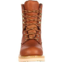 Georgia Men's 8" Wedge Steel Toe Work Boot - Brown - G8342 -Boot Shop georgia mens 8 wedge steel toe work boot brown g8342 3