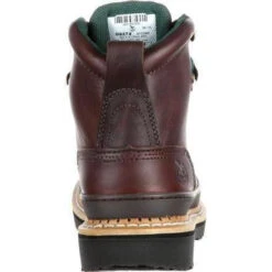 Georgia Men's Giant 6" Steel Toe Work Boot - Brown - G6374 13 Georgia Men's Giant 6" Steel Toe Work Boot - Brown - G6374 -Boot Shop georgia mens giant 6 steel toe work boot brown g6374 4