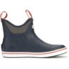 Xtratuf Men's 6" Ankle Deck Waterproof Boot - Navy / Red - 22733 -Boot Shop product 22733 NVY 4 2400x e2193277 9cc9 4e3e 8a8b 8fb51a273179