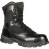 Rocky Men's Alphaforce 8" Zipper Comp Toe WP Duty Boot Black FQ0006173 -Boot Shop rocky mens alphaforce 8 zipper comp toe wp duty boot black fq0006173