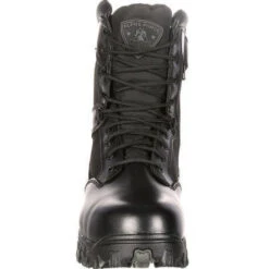 Rocky Men's Alphaforce 8" Zipper WP Duty Boot - Black - FQ0002173 -Boot Shop rocky mens alphaforce 8 zipper wp duty boot black fq0002173 5