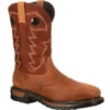 Rocky Men's Original Ride Steel Toe WP Western Boot- Brown- RKYW041 2 Rocky Men's Original Ride Steel Toe WP Western Boot- Brown- RKYW041 -Boot Shop rocky mens original ride steel toe wp western boot brown rkyw041